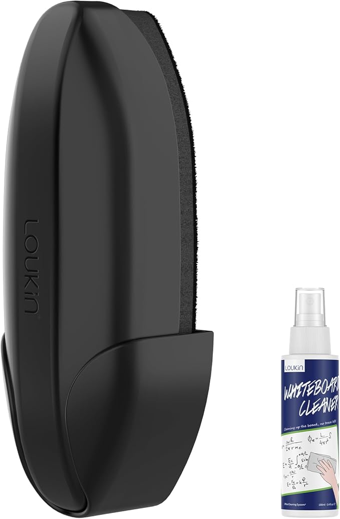 loukin Replaceable Dry Erase Eraser, Double-Sided Whiteboard Eraser by LOUKIN