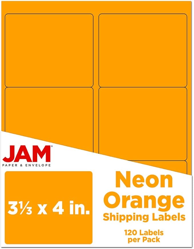JAM PAPER Shipping Address Labels by JAMPaper