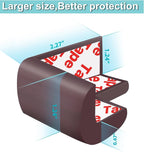 12 Pack Soft Corner Protector Baby Proofing Edge and Corner Guards, Table - Image 3