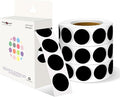 PARLAIM 3/4 Inch Roll Color Coding Labels, 4000 per Rolls Round Permanent by PARLAIM
