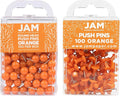 JAM PAPER Colorful Push Pins by JAMPaper