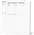 Task Planner & Tracker 8.5 x 11 Tear-Off 70 Sheet Planner Pad – Project by Emblissom