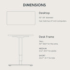 FLEXISPOT E6 3-Stage Dual Motor Electric Standing Desk 55 x 28 Sit Stand Up Desk - Image 6