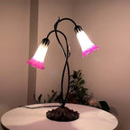Bieye LS03 Lily Flower Blown Glass Lampshade - Image 7