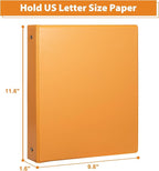 CIXILDTS 6-Pack 1-Inch Binder, Standard 3 Ring Binder Fit Letter Size Paper - Image 2