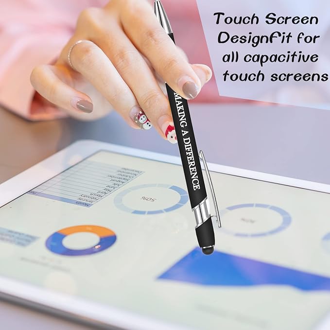Zonon 12 Pcs Inspirational Pens Bulk Funny Ballpoint Pen - Image 4