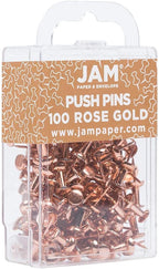 JAM PAPER Colorful Push Pins - Image 2