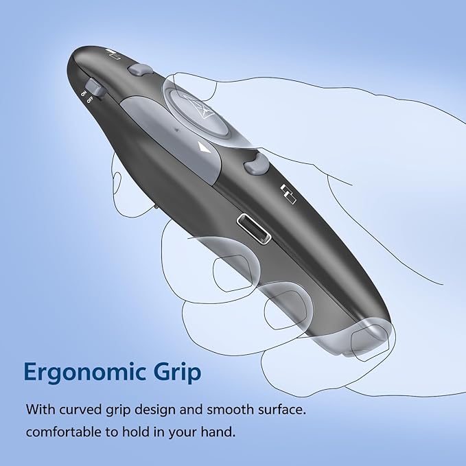 Presentation Clickers, Powerpoint Clicker Wireless Presenter Remote, - Image 5
