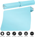 Boutilon Leather Desk Pad Protector, Non-Slip Mouse Pad, Laptop Desk Pad - Image 3
