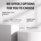 Personalized Name Plate for Desk Custom Acrylic Desk Name Plate Custom Employee - Image 4