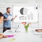 Large Dry-Erase Rolling Magnetic Whiteboard - Image 6
