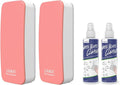 loukin 2 Pack Magnetic Dry Erase Eraser, Glass Board Remover, 3.4 fl oz by LOUKIN