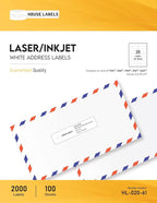 HOUSELABELS 20-up Shipping Labels - Image 2