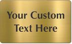 SmartSign Custom Brass Sign - Image 5