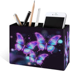 Famame Flying Butterflies Purple Pencil Holder - Image 2