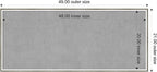 Amanti Art Silver Framed Magnetic Board 21x49 Oversize Vision Board - Image 4