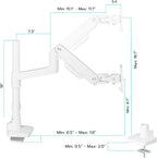 ARES WING Single Monitor Arm Desk Mount - Image 9
