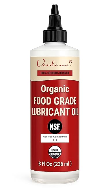 Verdana Food Grade Lubricant Oil – Organic, NSF H1, Non-GMO – Petroleum-Free by Verdana