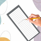 Utron 4 Pack Magnetic Notepads for Refrigerator, 50 Pages/Book Grocery List - Image 3