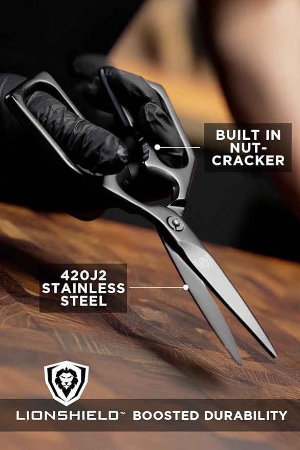 Dalstrong Japanese Stainless Steel Ambidextrous Kitchen Scissors - Image 5