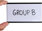 SmartSign Magnetic 'C' Channel Label Holders | 2.5" x 4" Pack of 10 - Image 2