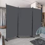 CHOSENM Room Divider, 3 Panel Folding Privacy Screens - Image 7