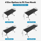 Goakwwuz Conference Room Table, Folding Conference Tables, Thicken Grey Tabletop - Image 2