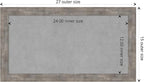 Amanti Art Silver Framed Magnetic Board 15x27 Small Vision Board - Image 4