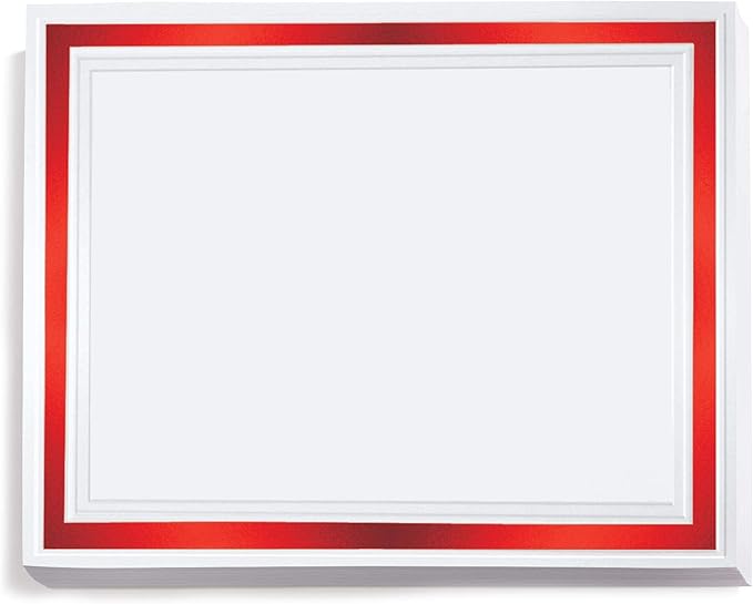 PaperDirect Pristine Specialty Certificates, 50 Sheets of 38lb White Paper by PaperDirect