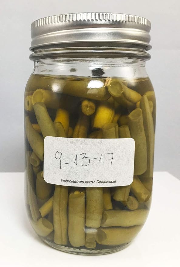 Dissolvable Blank Shelf Life Labels - Image 5