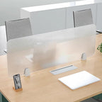 RCJCQSR Acrylic Frosted Privacy Free Standing Screen, Visual Distractions