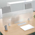 RCJCQSR Acrylic Frosted Privacy Free Standing Screen, Visual Distractions by RCJCQSR