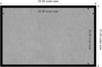 Amanti Art Black Framed Magnetic Board 21x33 Large Vision Board - Image 3