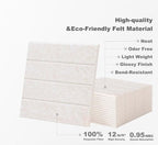 G Gamit Large Felt Wall Tiles Bulletin Board 59”x36”, Large Cork Board - Image 3