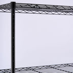 M MZG 1400 lbs 4 Tier Storage Rack Metal Wire Shelving Unit, Storage Standing - Image 9