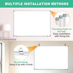 H-Qprobd 3' x 2' Magnetic Whiteboard Large Dry Erase White Board 36"x24" - Image 3