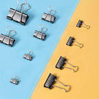 208 PCS Binder Clips Paper Clamps Assorted Sizes, Metal Paper Binder Clip - Image 4