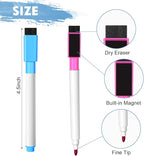 Kosiz 200 Pcs Magnetic Dry Erase Markers Fine Point Tip Whiteboard Markers - Image 2