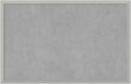 Amanti Art Silver Framed Magnetic Board 22x34 Large Vision Board by AmantiArt