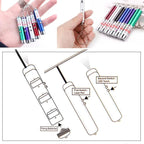 6 PCS Cat Toys Laser Pointer Mini Keychain Laser Pointer LED Flashlight Dog - Image 2