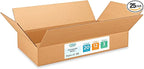 Large Shipping & Moving Boxes 20"L x 12"W x 3"H by IDLPackaging