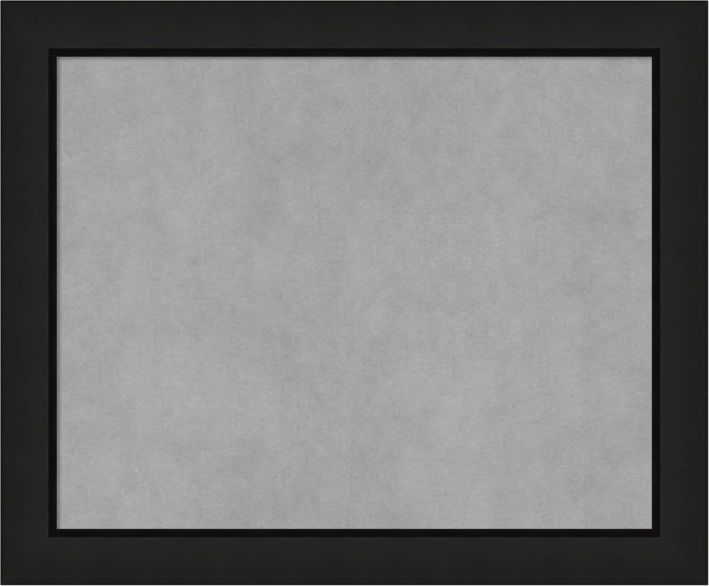 Amanti Art Black Framed Magnetic Board 19x23 Small Vision Board