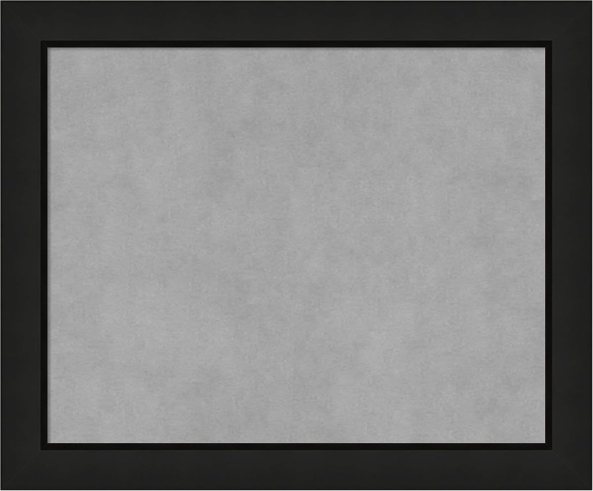Amanti Art Black Framed Magnetic Board 19x23 Small Vision Board