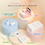 Gloryang JD-23 Sticker Printer, Mini Portable Thermal Printer Print Pod - Image 8