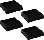4X4 Rubber Caster Cups, Non Slip Furniture Pads, Anti-Slip Gripper, Anti Skid by VOCOMO