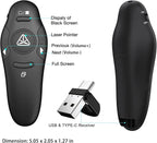 2-in-1 USB Type C Presentation Clicker Wireless Presenter Remote Clicker - Image 7
