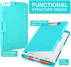 Sooez Clipboards with Storage, High Capacity Clip Boards 8.5x11 with Storage - Image 2