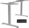 VIVO Heavy Duty Dual Motor Electric Sit Stand Desk Frame, 220 lbs Capacity up by VIVO