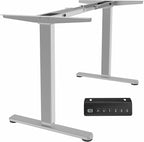 VIVO Heavy Duty Dual Motor Electric Sit Stand Desk Frame, 220 lbs Capacity up by VIVO