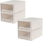 Buyitt 12 Quart Desktop Drawer Storage Unit, Plastic Stackable Storage Drawer - Image 7